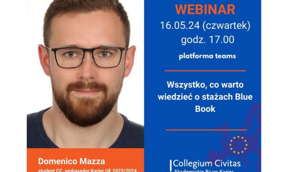 Webinar "Wszystko co warto wiedzieć o stażach Blue Book!”