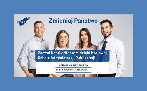 Trwa rekrutacja do programu kształcenia stacjonarnego w KSAP