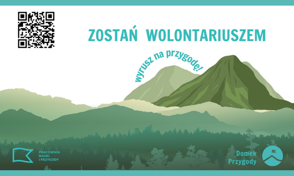 Fundacja Pracownia Nauki i Przygody prowadzi rekrutację na wolontariat oraz oferuje możliwość odbycia praktyk