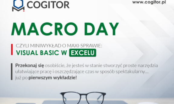 MACRO DAY, czyli dzień MINIWYKŁADÓW o MAKSISPRAWIE - EXCEL