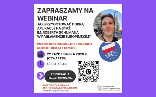 Planujesz aplikować na staż w instytucjach Unii Europejskiej w ramach programu im. Roberta Schumana i chcesz dobrze przygotować swoją aplikację?