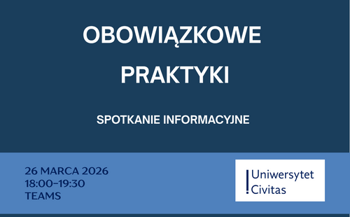 Obowiązkowe praktyki. Spotkanie informacyjne.