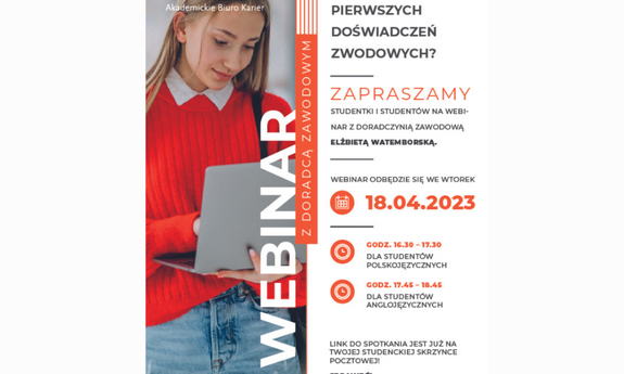 ODWOŁANY! || Webinar „Jak łączyć ze sobą studia i zdobywanie pierwszych doświadczeń zawodowych?”