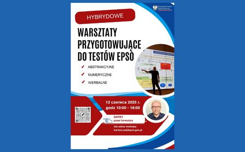 Warsztaty przygotowujące do testów rekrutacyjnych EPSO