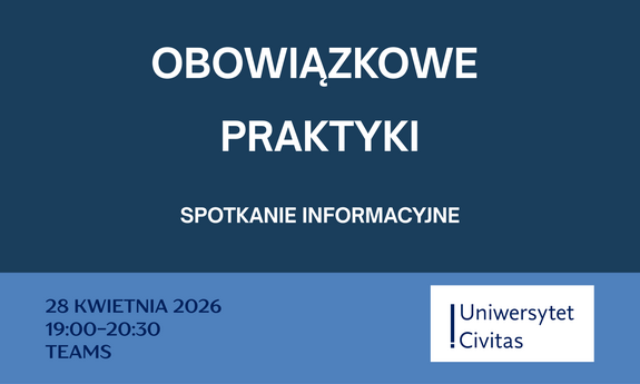 Obowiązkowe praktyki. Spotkanie informacyjne z opiekunami praktyk oraz ABK.
