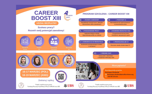 Dołącz do projektu Career Boost i zrób krok w stronę kariery!