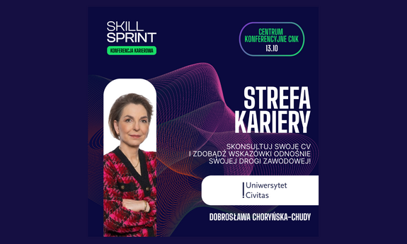 Strefa konsultacji z Uniwersytetem Civitas na SKILL SPRINT
