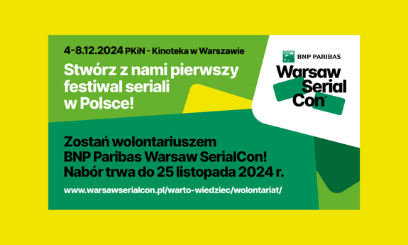 Wolontariat na BNP Paribas Warsaw SerialCon