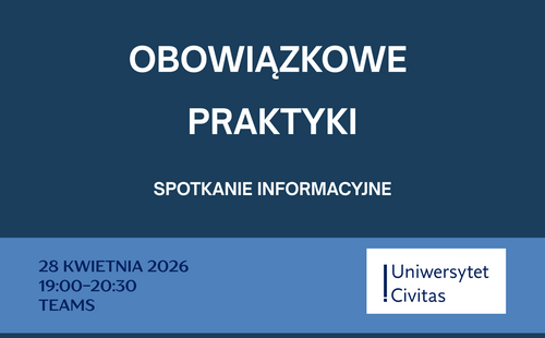 Obowiązkowe praktyki. Spotkanie informacyjne z opiekunami praktyk oraz ABK.