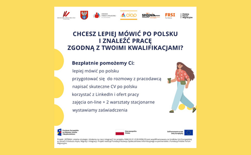 Bezpłatne warsztaty w Legionowie dla studentów i studentek spoza UE