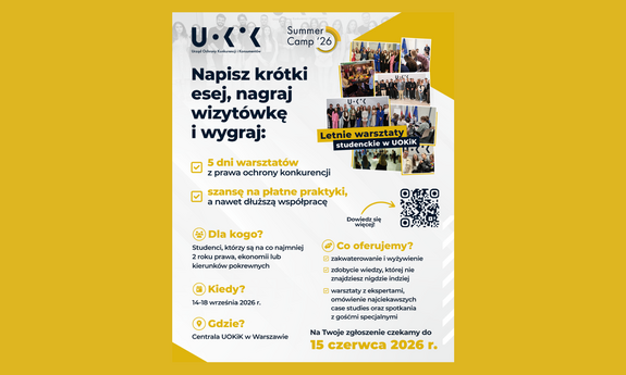 Projekt Summer Camp UOKiK ’26