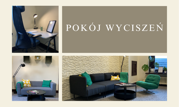 Pokój Wyciszeń – Twoje spokojne miejsce na uczelni