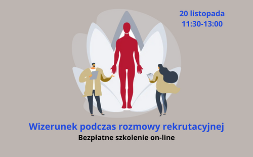 Wizerunek podczas rozmowy rekrutacyjnej.  Bezpłatne on-line szkolenie od Polskiej Fundacji Przedsiębiorczości.