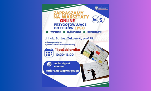 Warsztaty EPSO - 11 października 10:00-16:00