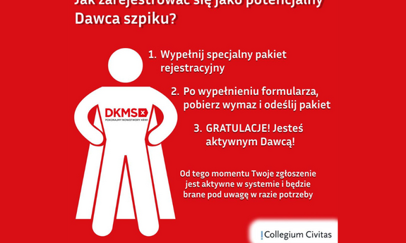 Dzień dawcy szpiku w Collegium Civitas!