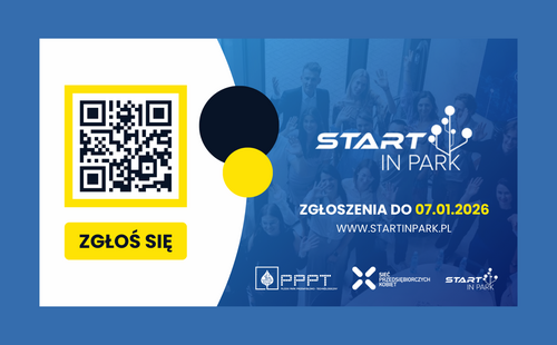 Start in Park – nabór do bezpłatnego programu startupowego.