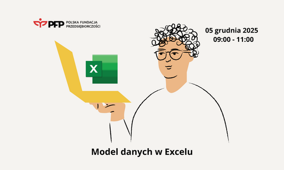 Model danych w Excelu.  Bezpłatne szkolenie od PFP