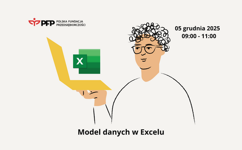 Model danych w Excelu.  Bezpłatne szkolenie od PFP