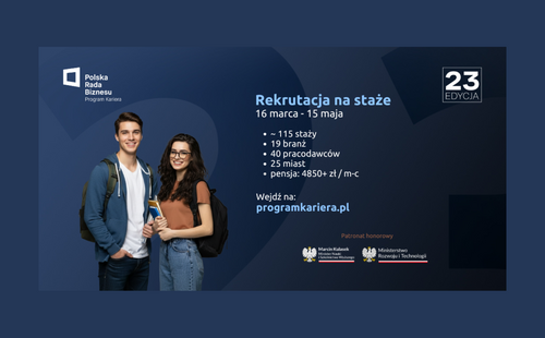 23. edycja Programu Kariera Polskiej Rady Biznesu