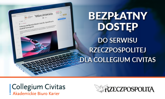 Bezpłatny i nielimitowany dostęp do serwisu Rzeczpospolitej dla Collegium Civitas