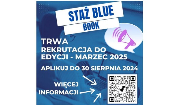 Ostatnia szansa na staż Blue Booka w tym roku!