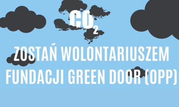 Już dziś zostań wolontariuszem Fundacji Green Door!