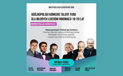 Ruszyła rekrutacja! Masterclass Leadership 2026!