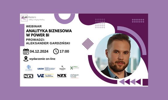 ANALITYKA BIZNESOWA W POWER BI. On-line webinar 04.12.2024r.