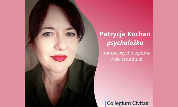 Poznajcie Patrycję Kochan, naszą nową psycholożkę