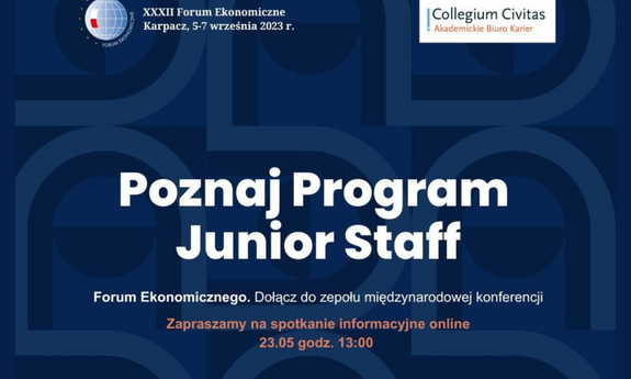 Q&A programu praktyk studenckich Junior Staff – XXXII Forum Ekonomiczne