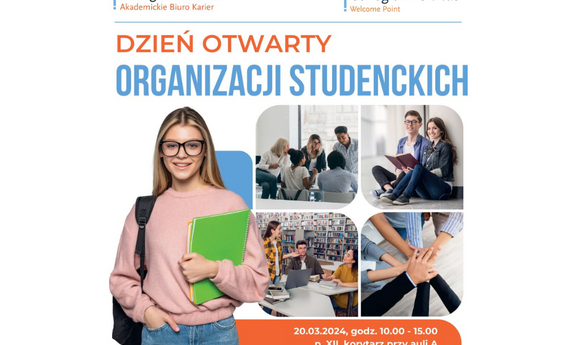 Kolejna edycja Dnia Otwartego Organizacji Studenckich w Collegium Civitas wystartuje już 20.03.2024 (środa)!