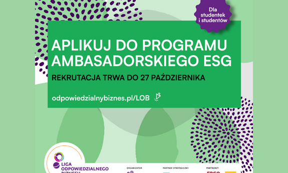 20. edycja Ligi Odpowiedzialnego Biznesu - Aplikuj do 27.10.2023