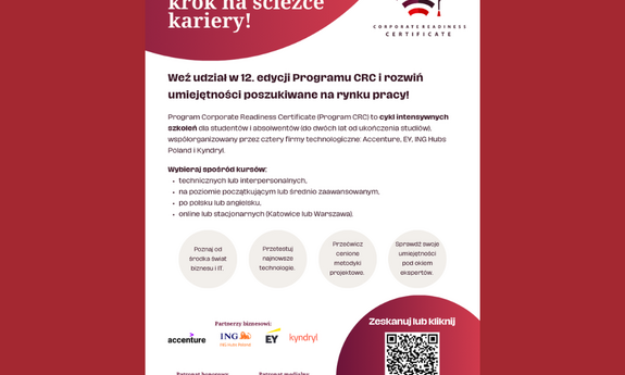 Ruszyła rejestracją do 12. edycji Programu CRC.