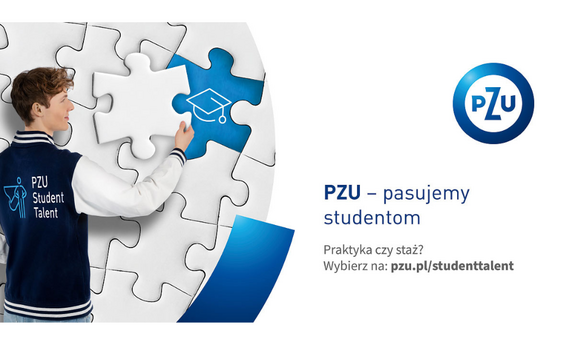 Weź udział w rekrutacji do kolejnej edycji programu praktyk i staży PZU.